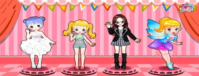 帮她穿搭换装选衣服宣传图