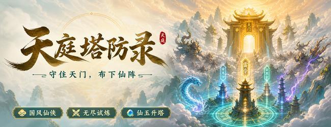 天庭塔防录宣传图