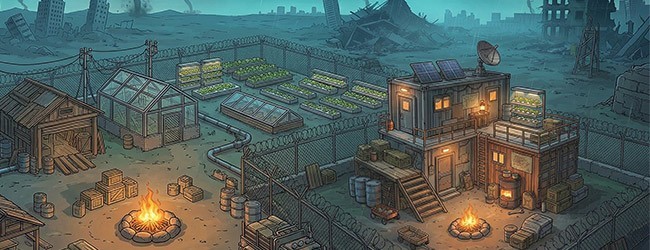 末日废土家园宣传图