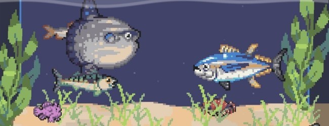 钓鱼行山海宣传图