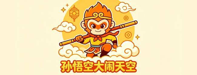 孙悟空大闹天空宣传图