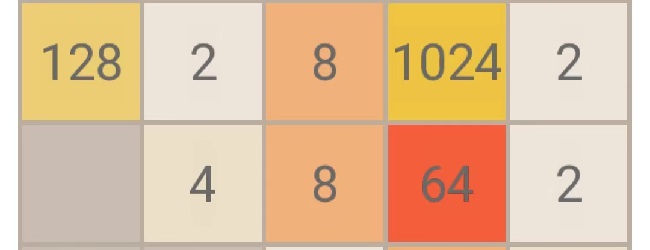 碰撞出了个2048经典宣传图
