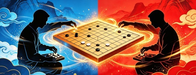 下棋双人游戏宣传图