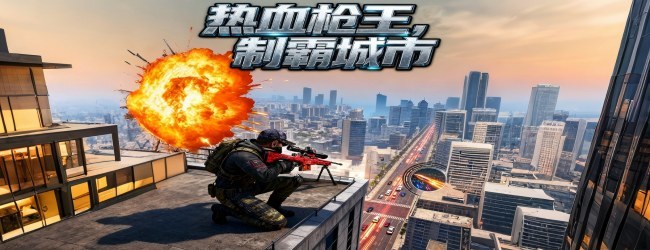 热血枪战射击游戏宣传图