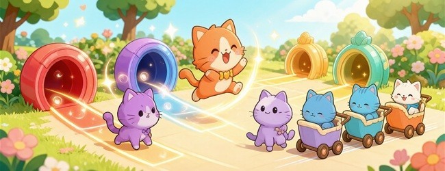 解压猫咪宣传图