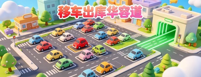 移车出库华容道宣传图