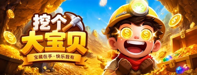 挖个大宝贝宣传图