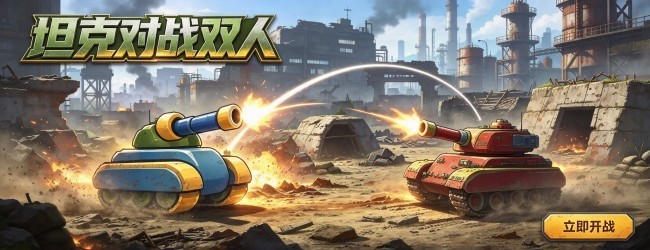 坦克对战双人宣传图