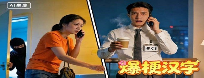 爆梗汉字宣传图