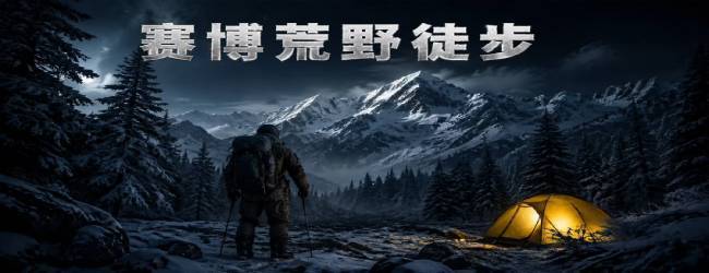 赛博荒野徒步宣传图