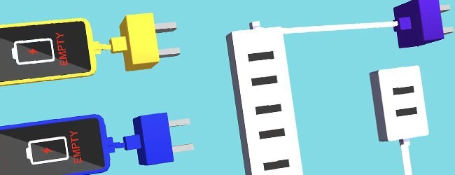 手机充电游戏宣传图
