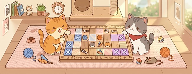 猫咪数独解谜宣传图