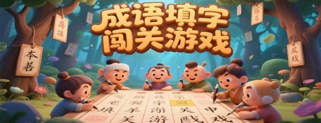 成语填字闯关游戏宣传图