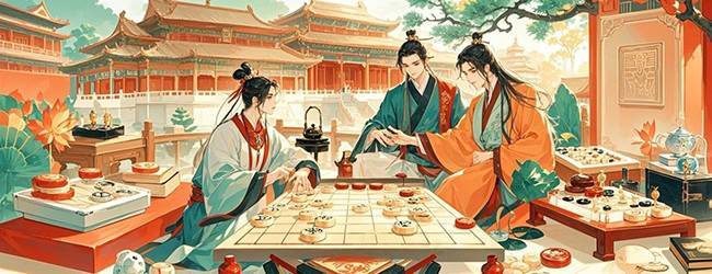 中国象棋大师宣传图