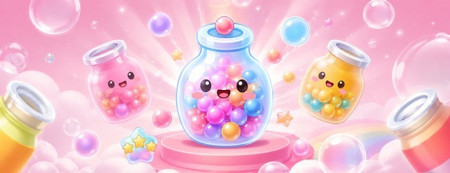 泡泡瓶子宣传图
