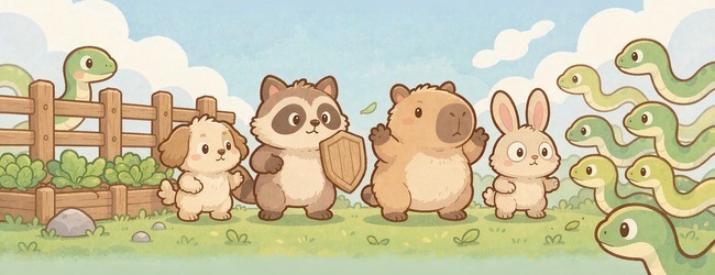 毛茸茸保卫战宣传图